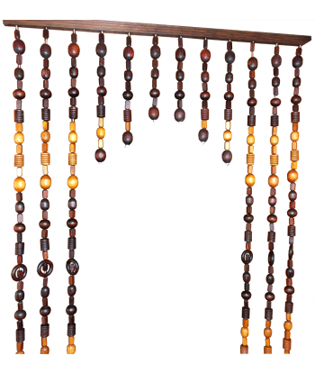 Zasłona kotara drewniana